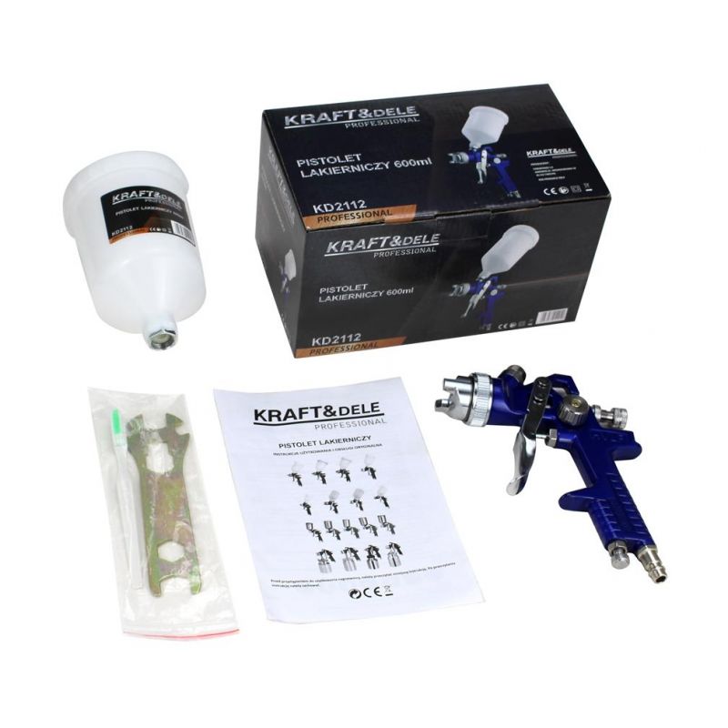 Pistolet lakierniczy 600ml KD2112