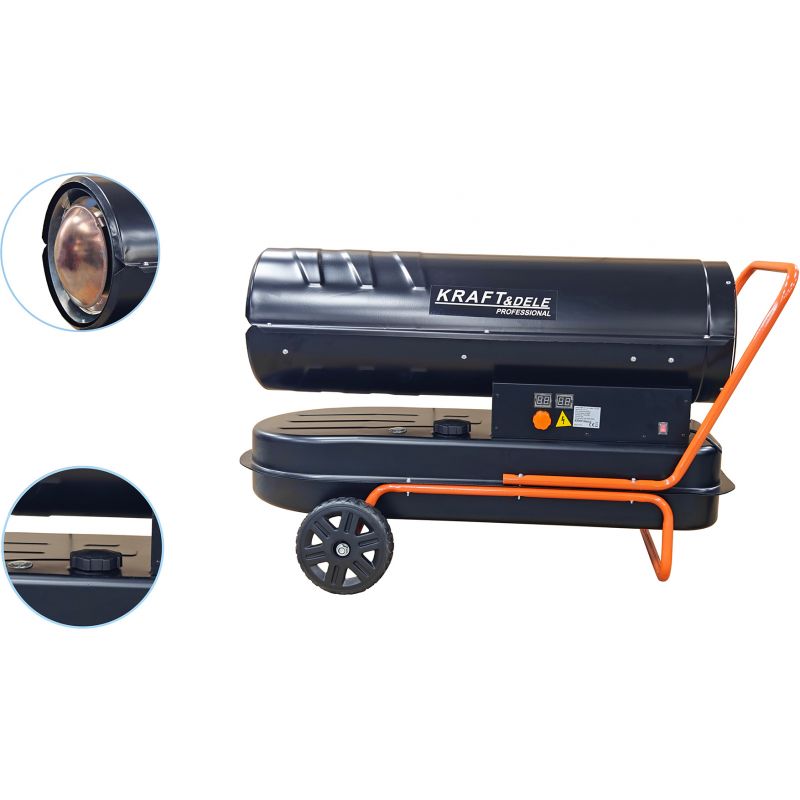 Nagrzewnica olejowa 60KW termostat KD11712