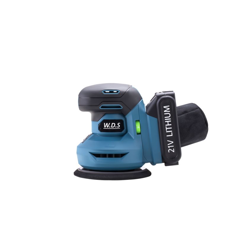 Szlifierka mimośrodowa akumulatorowa 21V 125mm + akumulator 3Ah + ładowarka WDS2525