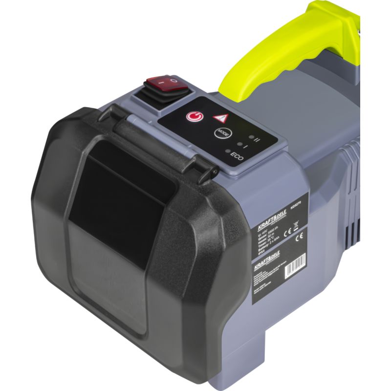 Akumulatorowa pompa ogrodowa 3500L/h 2x6Ah + ładowarka KD5270