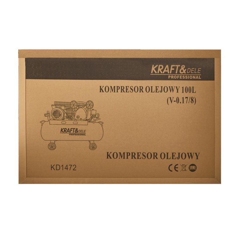 Olejový kompresor 100L 230V + separátor KD1472