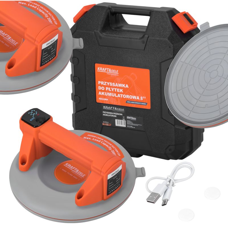 Przyssawka akumulatorowa 2000MM 200KG KD11964