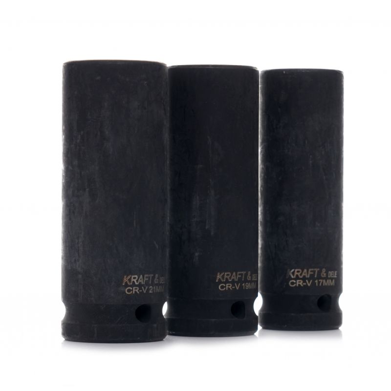 Nasadki udarowe 3el. 1/2" L:78 KD11750