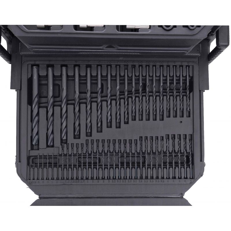 Wiertła, otwornice, dłuta, bity - zestaw 300-el. KD998