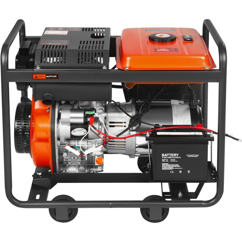 Generátor 7kW Diesel 230V 32A KD3244