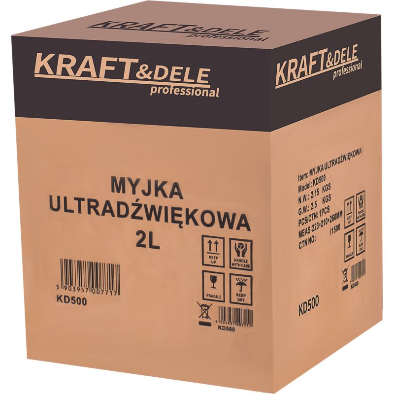 Myjka ultradźwiękowa 6,5L KD449