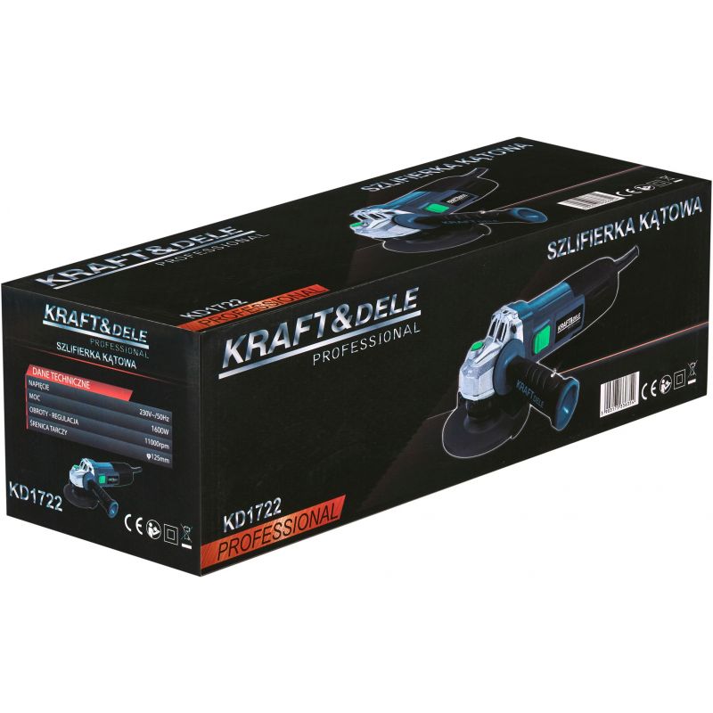 Szlifierka kątowa 1600W KD1722