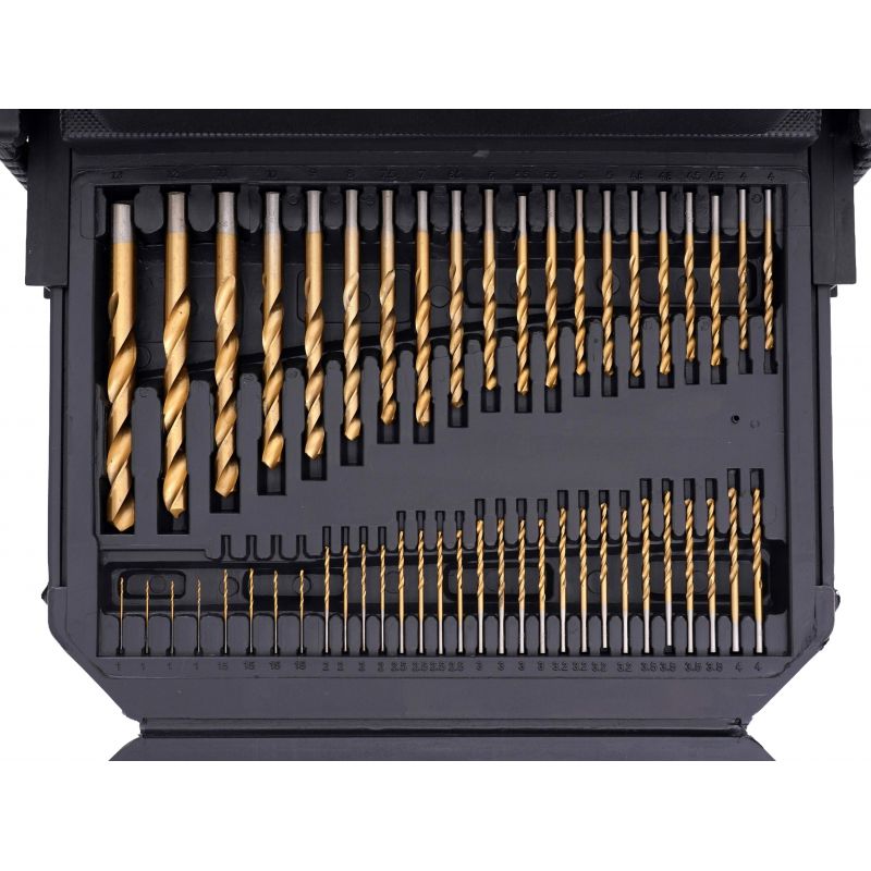 Wiertła, otwornice, dłuta, bity - zestaw 300-el. KD998