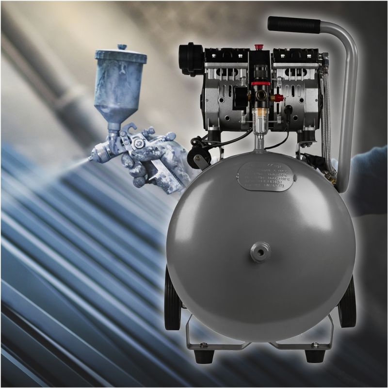 Kompresor bezolejowy 100L / 2 x 1500W KD1398