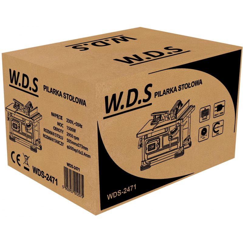 Pilarka stołowa 1500W WDS2471