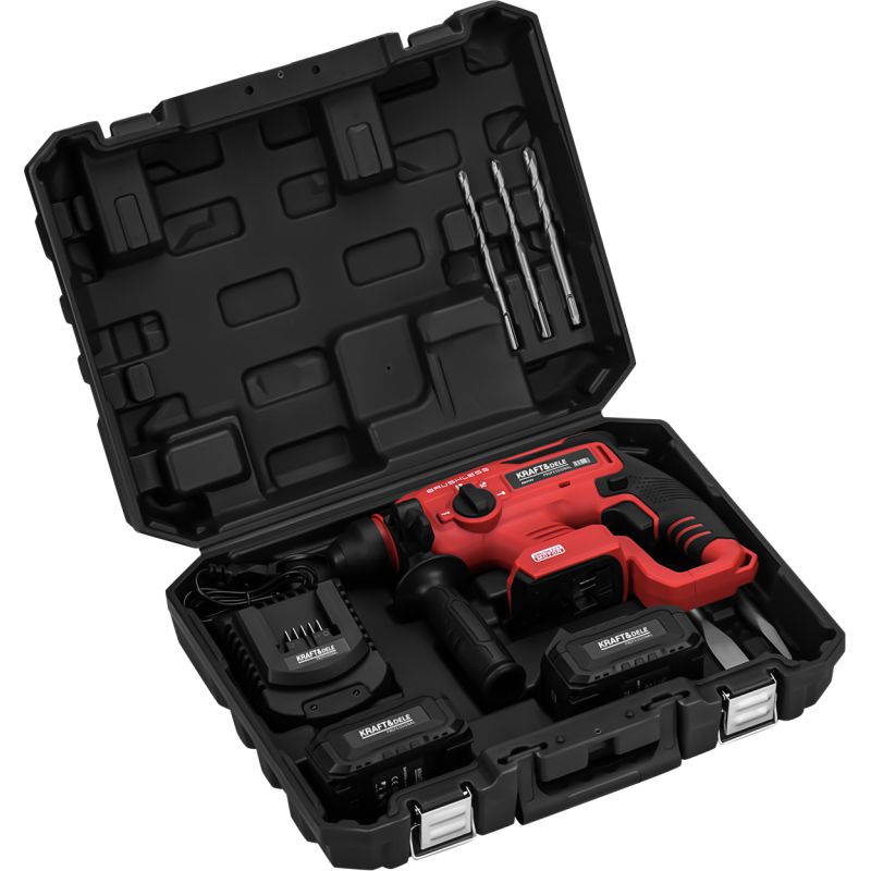 Młot udarowy akumulatorowy 21V 3J BEZSZCZOTKOWY 2 x 4Ah KD3191