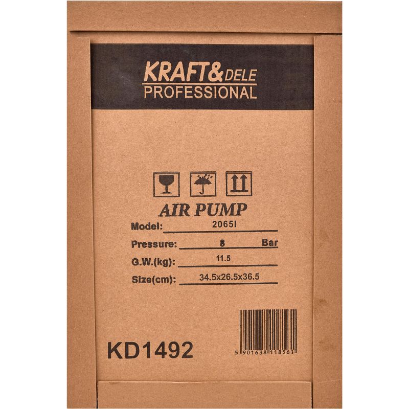 Sprężarka powietrza 2,2kW 2 tłoki KD1492