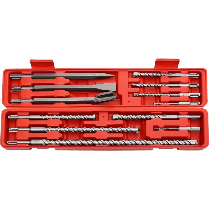 Zestaw 9 wierteł S4 + 3 dłuta SDS+ KD10206