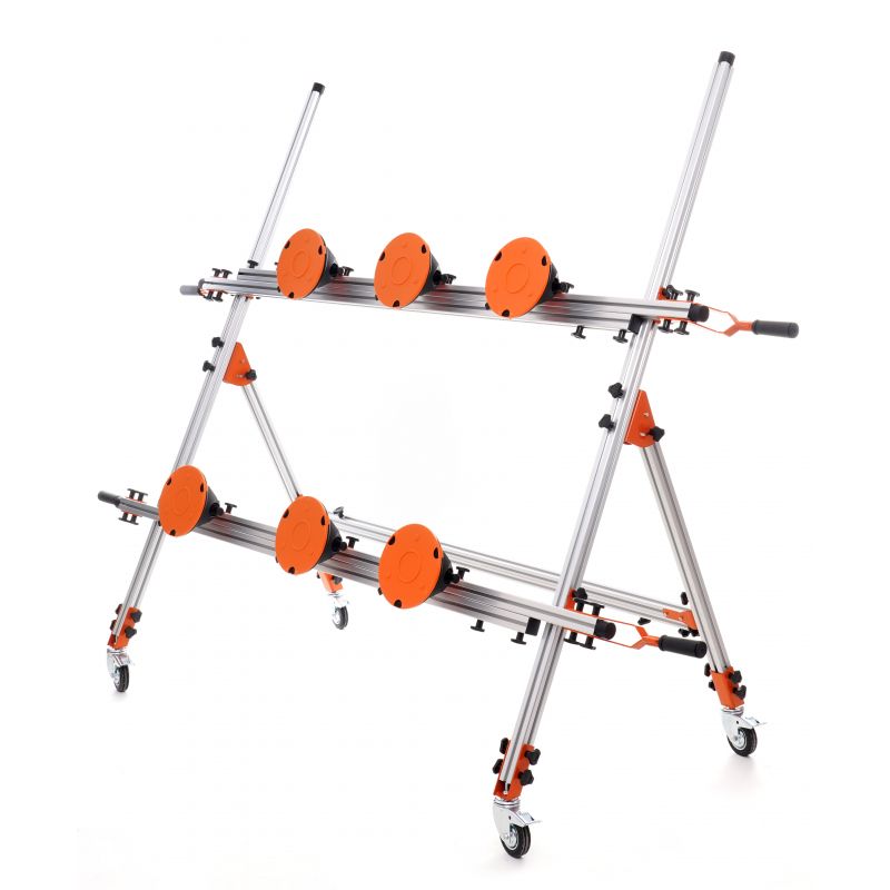 Zestaw do przenoszenia płytek / szyb dużego formatu 160 - 360 cm KD10735