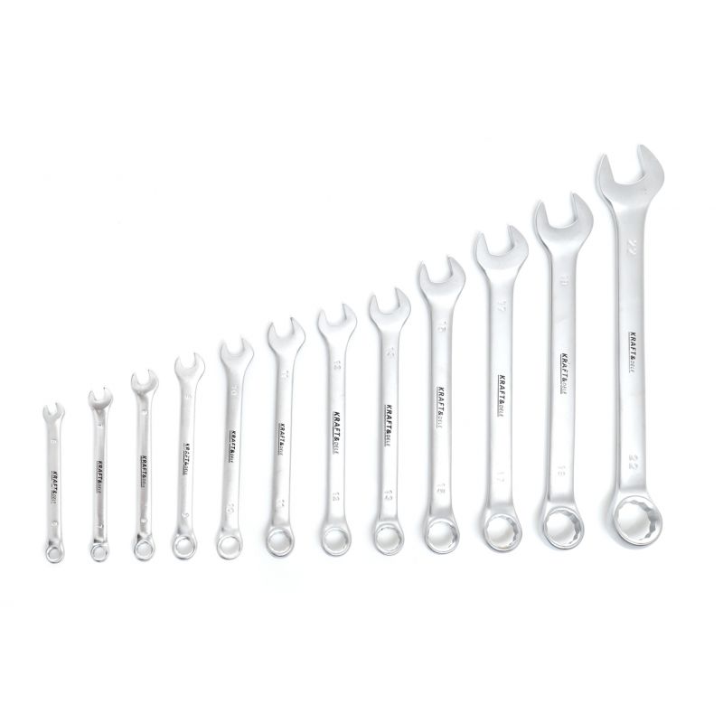 Klucze płasko-oczkowe 12el. KD10931