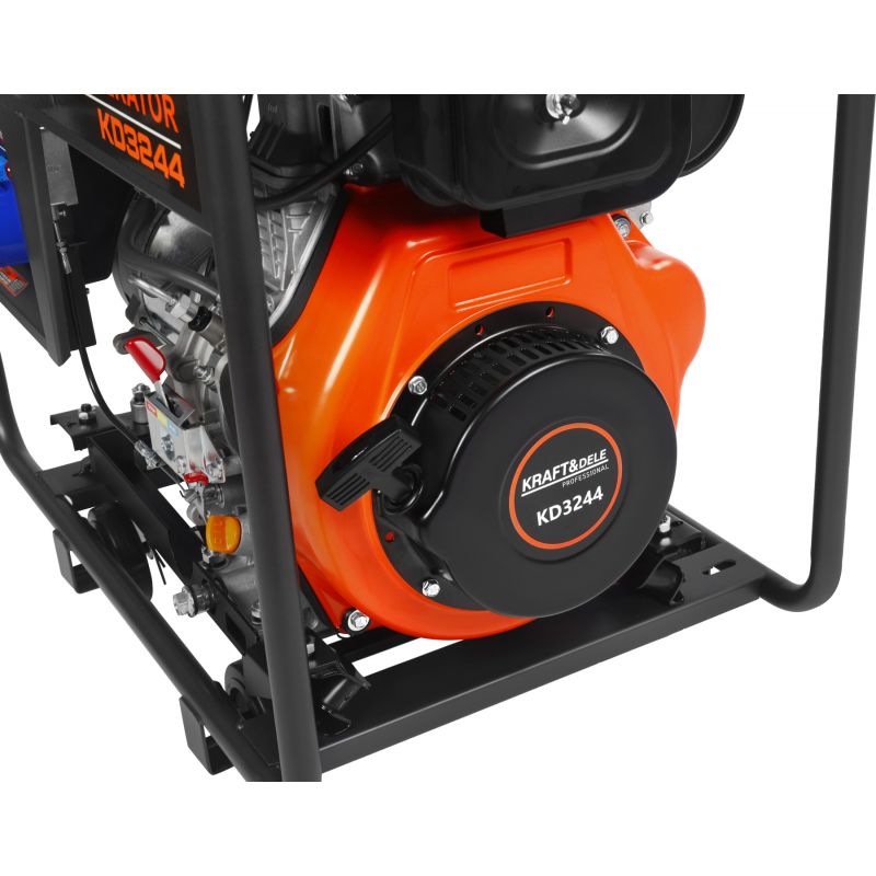 Generátor 7kW Diesel 230V 32A KD3244