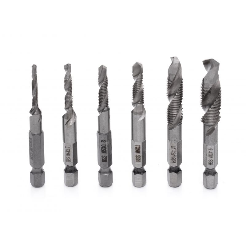 Wiertła gwintujące 6szt. KD980