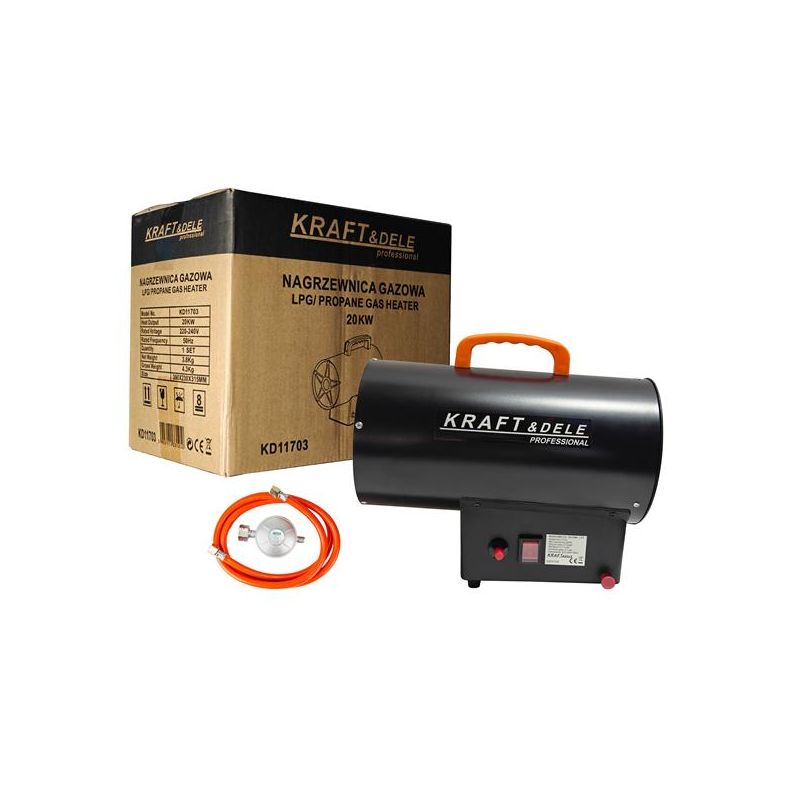 Nagrzewnica gazowa 20kW KD11703