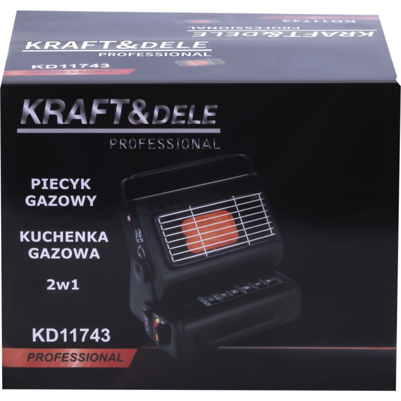 Piecyk turystyczny 2W1 - kuchenka/grzejnik KD11743