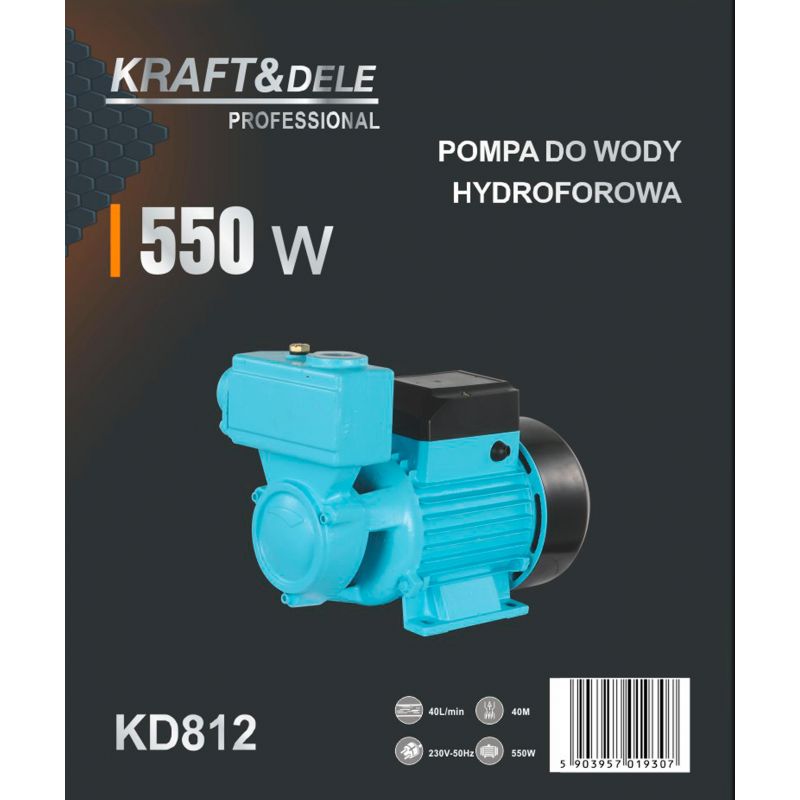 Pompa do wody hydroforowa 550W 40L/min KD812