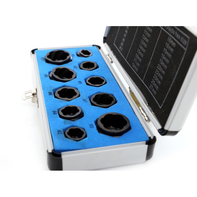 Wykrętaki do zerwanych śrub 10 szt. KD10269