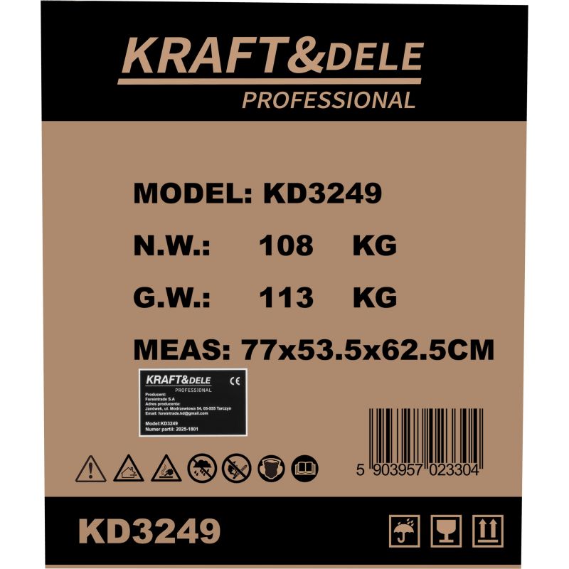 Agregat prądotwórczy 9kW 230V KD3249