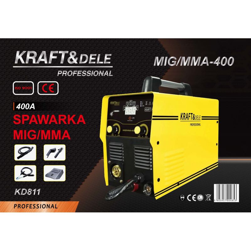 Spawarka MIG/MMA 400A KD811