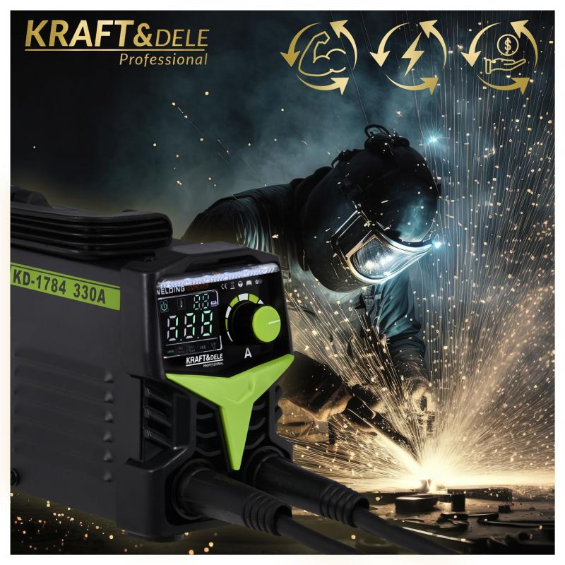 Spawarka inwertorowa 330A MMA TIG LIFT VRD KD1784