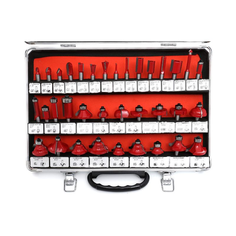 Frezy do drewna łożyskowane 35 el. KD10280