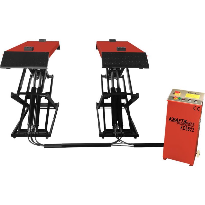 Podnośnik samochodowy nożycowy automatyczny KD5822