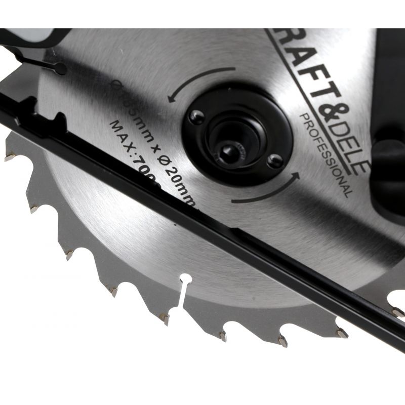 Pilarka ręczna tarczowa 1850W laser KD1523