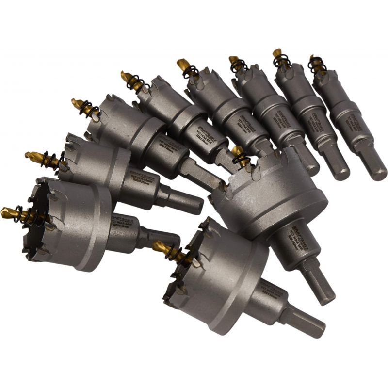 Otwornice / wiertła widiowe do metalu 10szt. KD10061