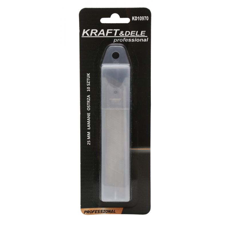 Ostrze łamane do nożyków 25mm - 10szt KD10970