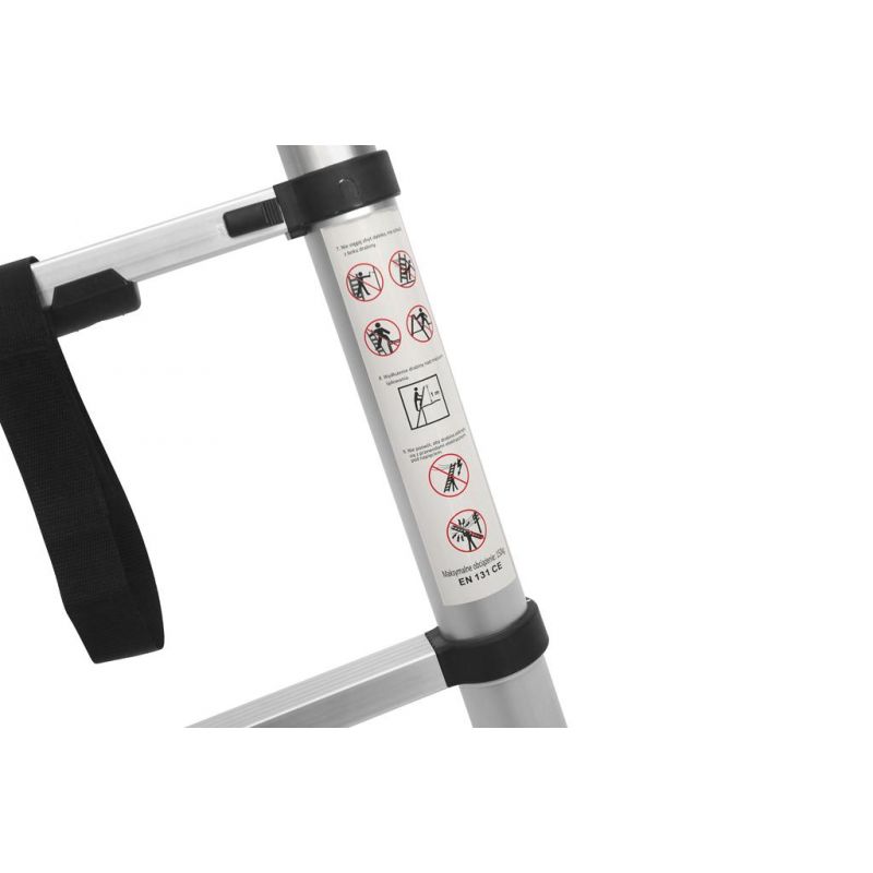 Drabina aluminiowa 8 stopni / 2,6m / max 150kg