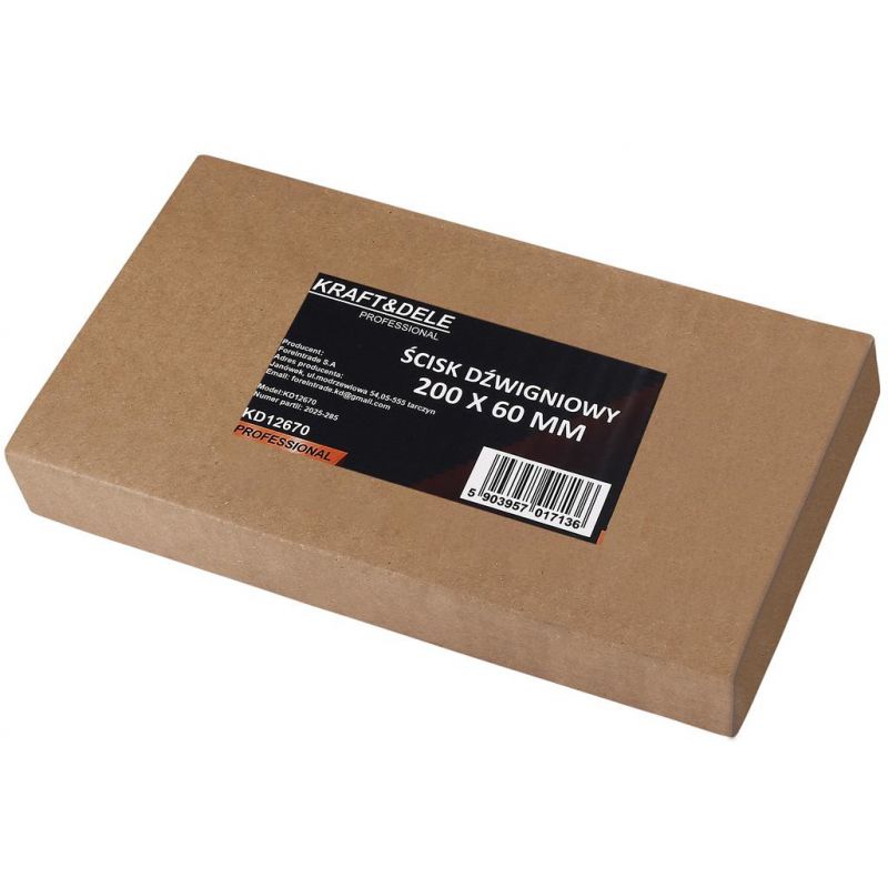 Ścisk dźwigniowy 200x60MM KD12670