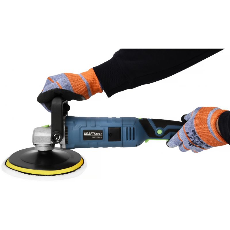 Polerka elektryczna 2650W 180mm 800-3300 rpm zestaw XXL KD3079