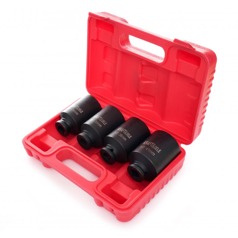 Nasadki udarowe 1/2" 6-KĄTNE 4 szt. KD11754