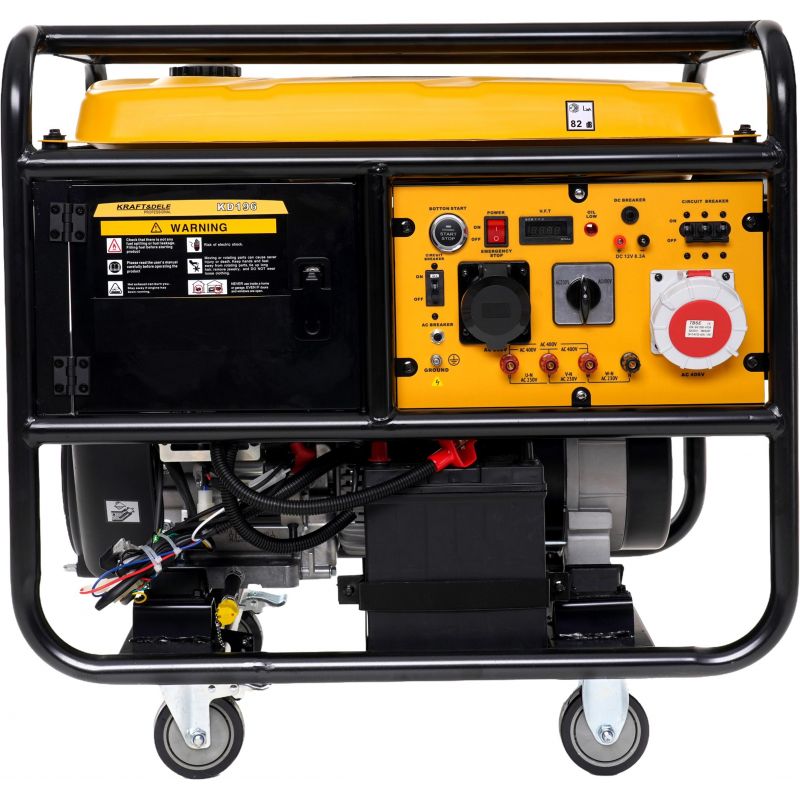 Trojfázový generátor s výkonom 13 / 15 kW, model KD196