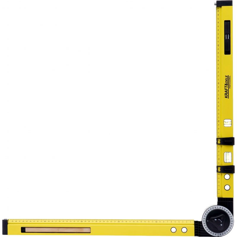 Kątomierz budowlany poziomica cyrkiel 3w1 KD10442