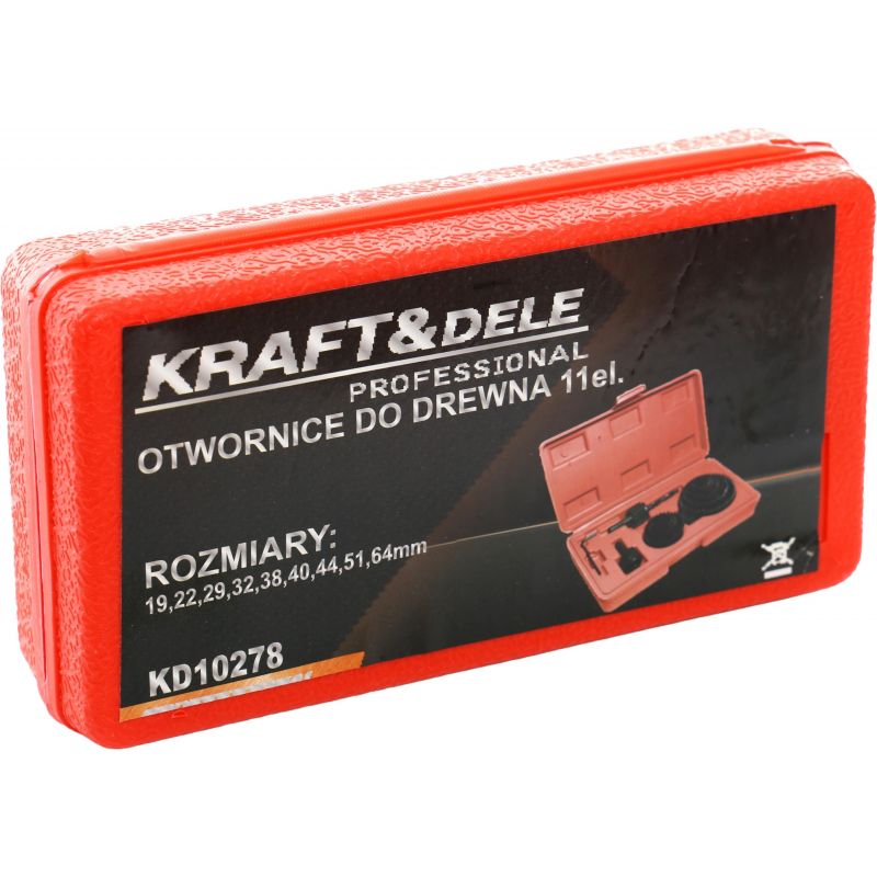 Otwornice do drewna 11 el. KD10278