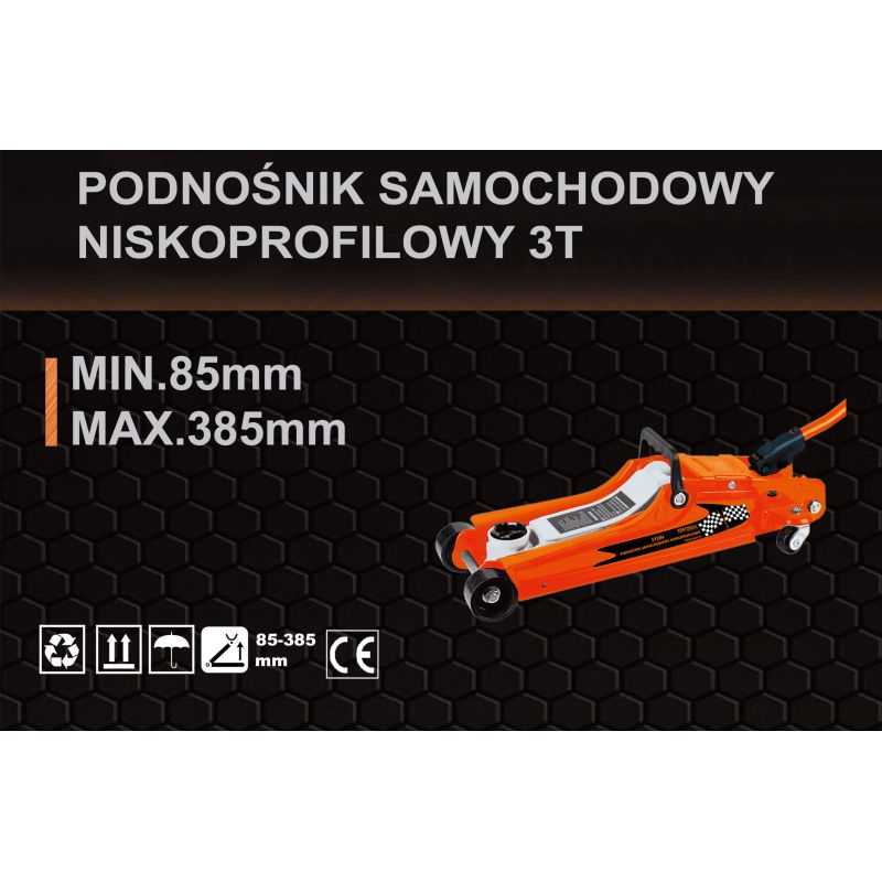 Podnośnik niskoprofilowy 3T KD1307