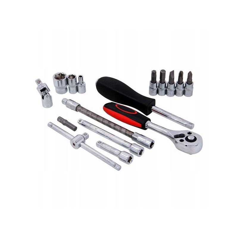 Zestaw narzędzi 46el. klucze nasadowe KD10525