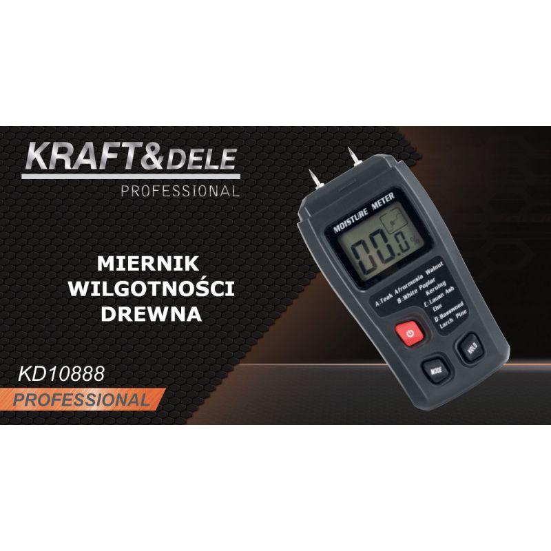 Miernik wilgotności drewna KD10888