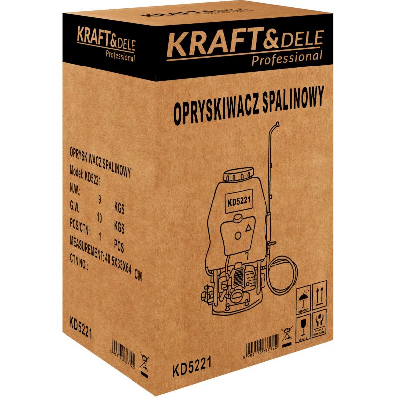 Opryskiwacz ciśnieniowy spalinowy 20L KD5221