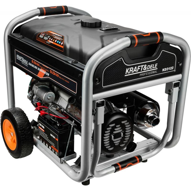 Agregat Prądotwórczy 12V 230V 400V 9kW Benzyna KD3122