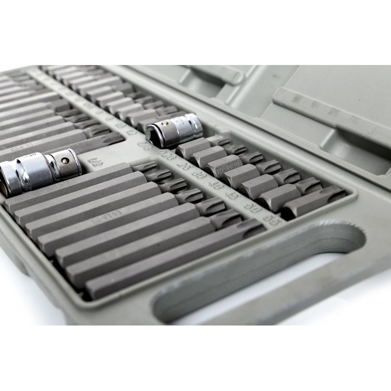 Komplet Bitów specjalnych KD10219 HEX, TORX, SPLINE 40cz