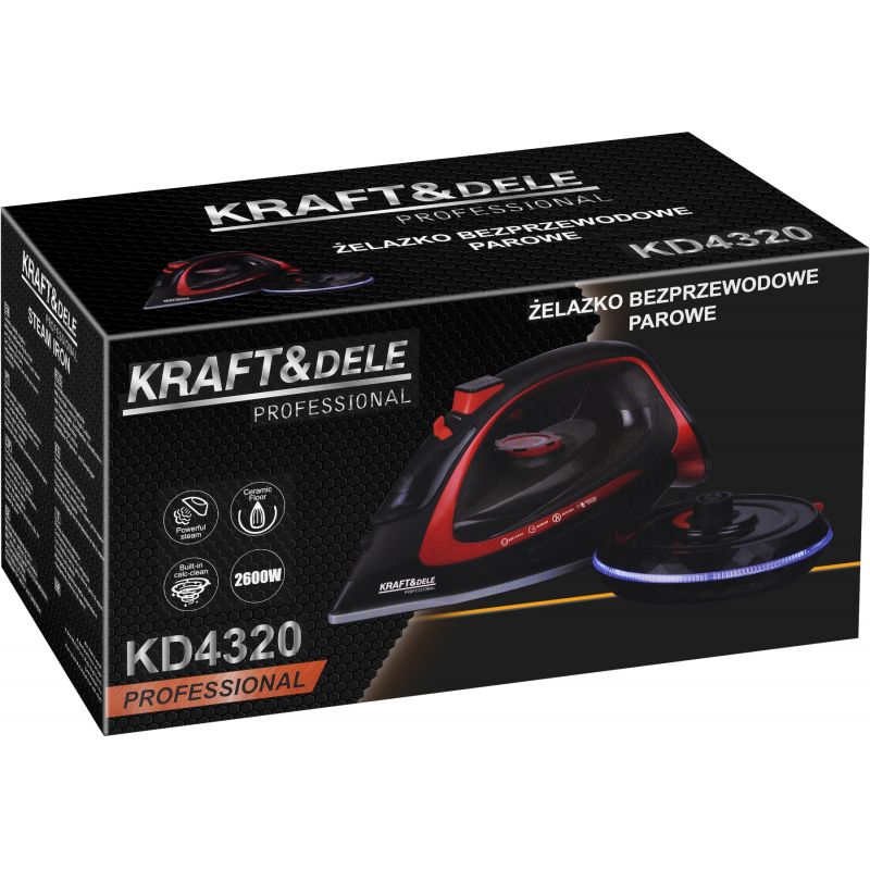 Żelazko bezprzewodowe 2600W KD4320