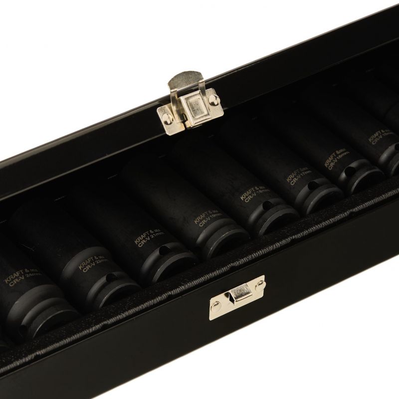 Nasadki udarowe długie 1/2" 15EL. 10- 32 mm KD11769