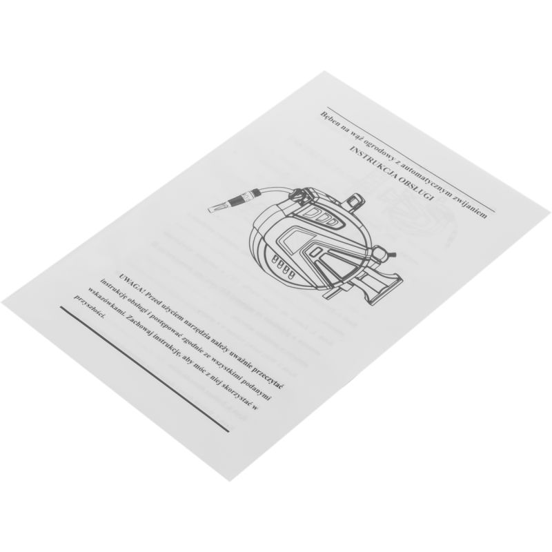 Wąż ogrodowy zwijany 40M+2M 1/2" KD2155