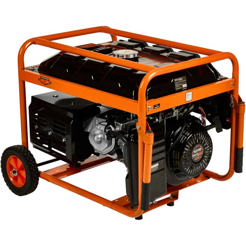 Agregát generuje 5500 W, 12/230 V/380 V, model KD165